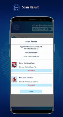 eScan CERT-In Bot Removal android App screenshot 0